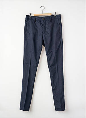 Pantalon droit bleu BRUCE & BUTLER  homme