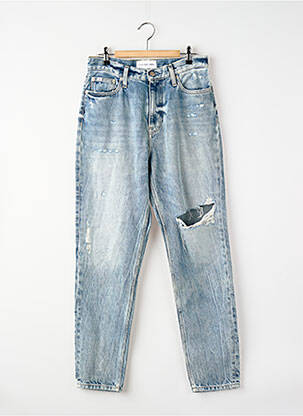 Jean coupe mom bleu CALVIN KLEIN femme