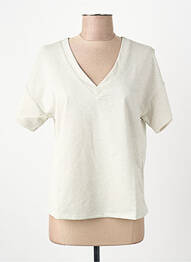 T-shirt coupe droite manches courtes argent VERO MODA femme