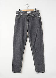 Jean coupe mom gris CALVIN KLEIN femme