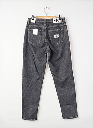 Jean coupe mom gris CALVIN KLEIN femme