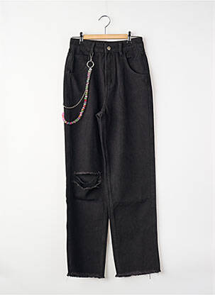 Jeans coupe droite noir DAISY STREET femme