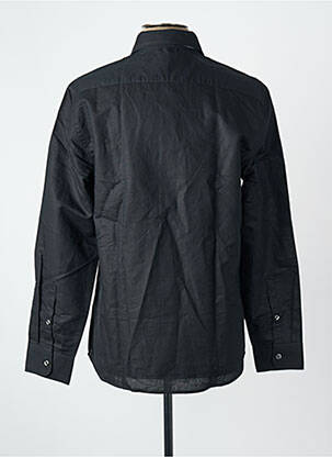 Chemise manches longues noir MANGO homme