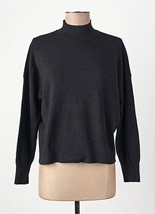 Pull col roulé noir ONLY femme