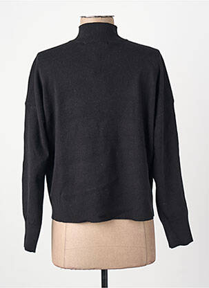 Pull col roulé noir ONLY femme