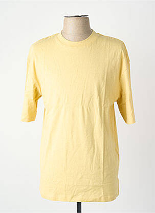 T-shirt jaune JACK & JONES homme