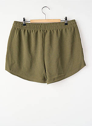 Short coupe droite vert ONLY femme