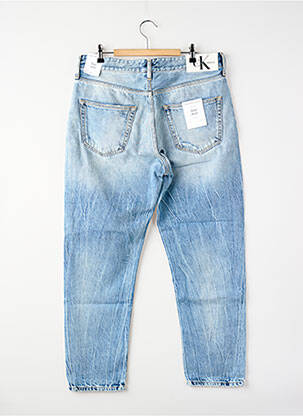 Jeans coupe droite bleu CALVIN KLEIN homme