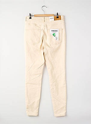 Jeans skinny beige VERO MODA femme
