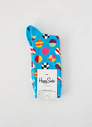 Chaussettes bleu HAPPY SOCKS homme