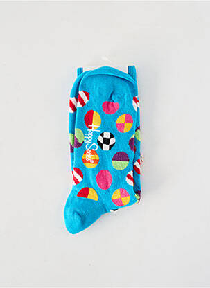 Chaussettes bleu HAPPY SOCKS homme