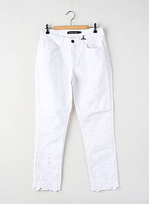 Jeans skinny blanc ASTRID BLACK LABEL femme