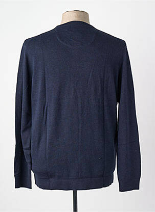 Pull manches longues manches longues bleu TOM TAILOR homme