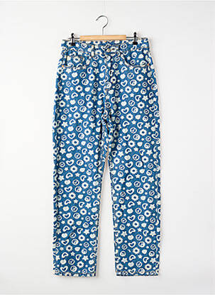 Jeans coupe droite bleu DAISY STREET femme