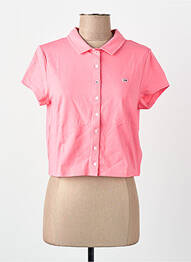 Polo rose TOMMY HILFIGER femme