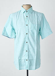 Chemise manches longues coupe droite bleu TOM TAILOR homme