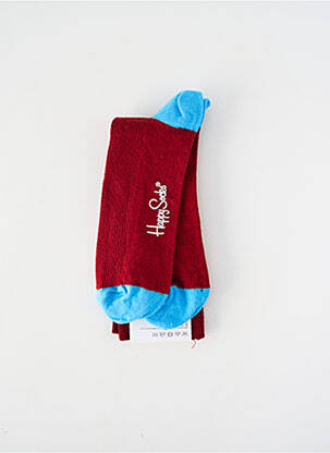 Chaussettes rouge HAPPY SOCKS homme