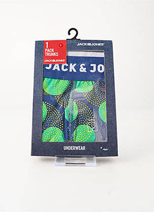 Boxer vert JACK & JONES homme