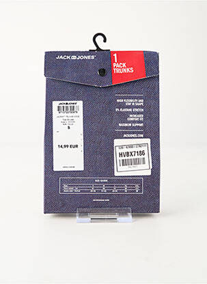 Boxer bleu JACK & JONES homme