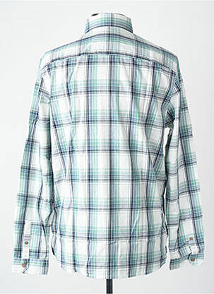 Chemise manches longues vert TOM TAILOR homme