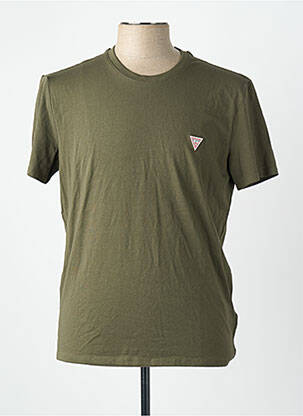 T-shirt vert GUESS homme