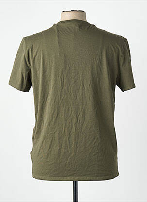 T-shirt vert GUESS homme