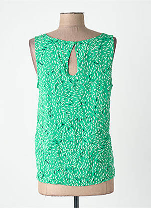 Blouse col rond vert VERO MODA femme