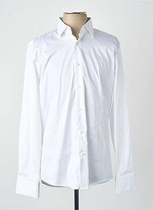 Chemise manches longues blanc LE FABULEUX MARCEL DE BRUXELLES homme