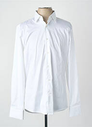 Chemise manches longues blanc LE FABULEUX MARCEL DE BRUXELLES homme