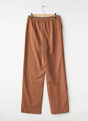 Pantalon droit taille normale taille normale marron VERO MODA femme