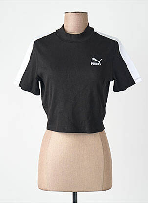 T-shirt noir PUMA femme