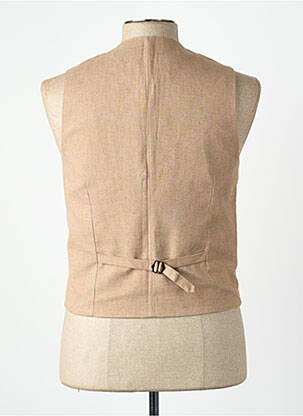 Gilet sans manche marron LE FABULEUX MARCEL DE BRUXELLES homme