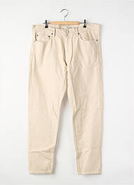 Pantalon droit beige MANGO homme
