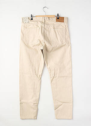 Pantalon droit beige MANGO homme