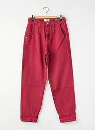 Jeans coupe droite rouge TALLY WEIJL femme