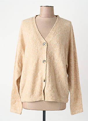 Gilet manches longues beige OPUS femme