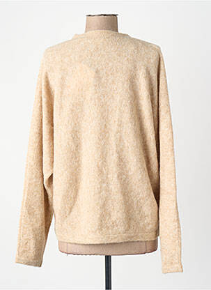 Gilet manches longues beige OPUS femme