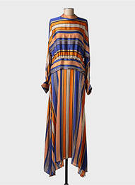 Robe longue bleu MAITE BY LOLA CASADEMUNT femme