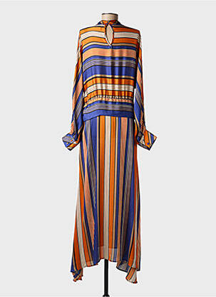 Robe longue bleu MAITE BY LOLA CASADEMUNT femme