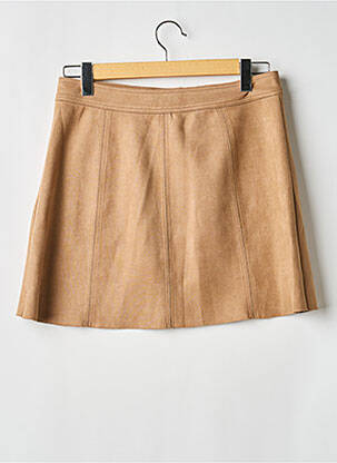 Jupe courte beige SUMMUM femme