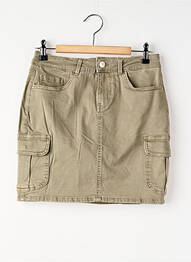 Jupe courte vert ONLY femme