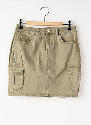 Jupe courte vert ONLY femme