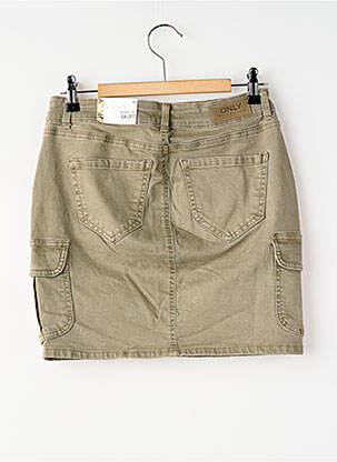 Jupe courte vert ONLY femme