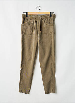 Pantalon droit vert SUMMUM femme