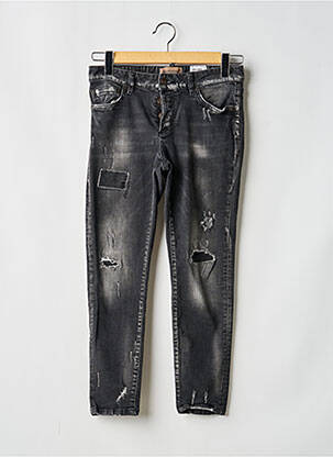 Jeans boyfriend gris BANDITAS FROM MARSEILLE femme