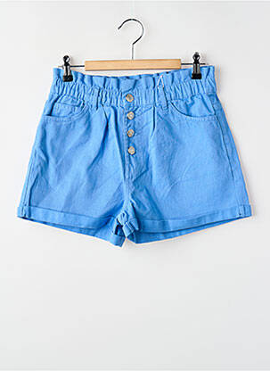 Short bleu ONLY femme
