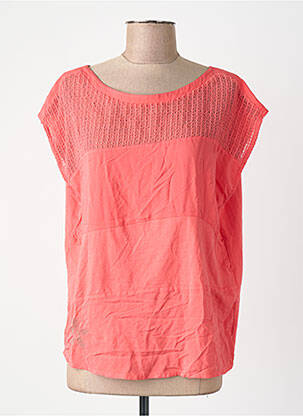 T-shirt orange DESIGUAL femme