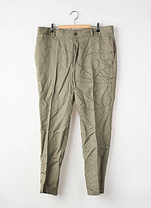 Pantalon slim vert MANGO homme
