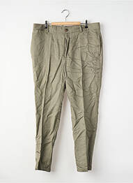 Pantalon slim vert MANGO homme