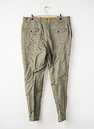 Pantalon slim vert MANGO homme